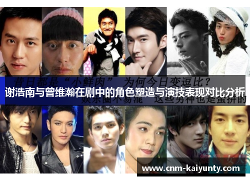 谢浩南与曾维瀚在剧中的角色塑造与演技表现对比分析