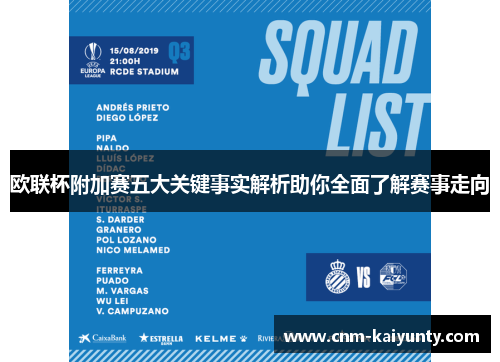 欧联杯附加赛五大关键事实解析助你全面了解赛事走向 欧联杯附加赛五大关键事实解析助你全面了解赛事走向